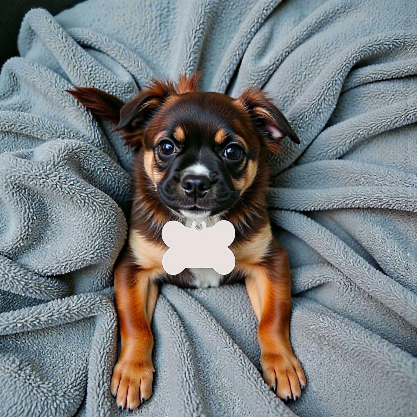 Médaille pour chien en bois (MDF)