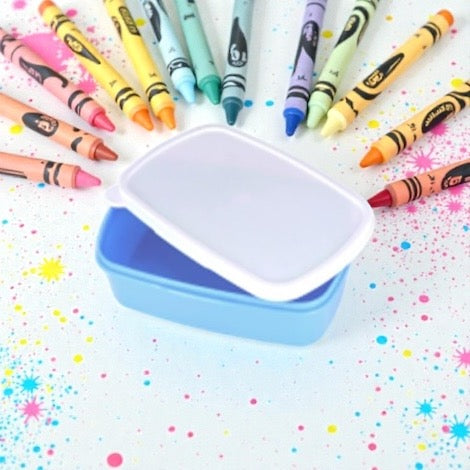 Boîte à tartine bleu