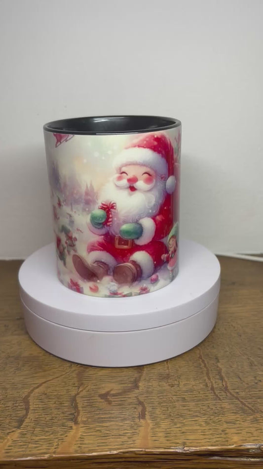 Mug de Noël noir(I)