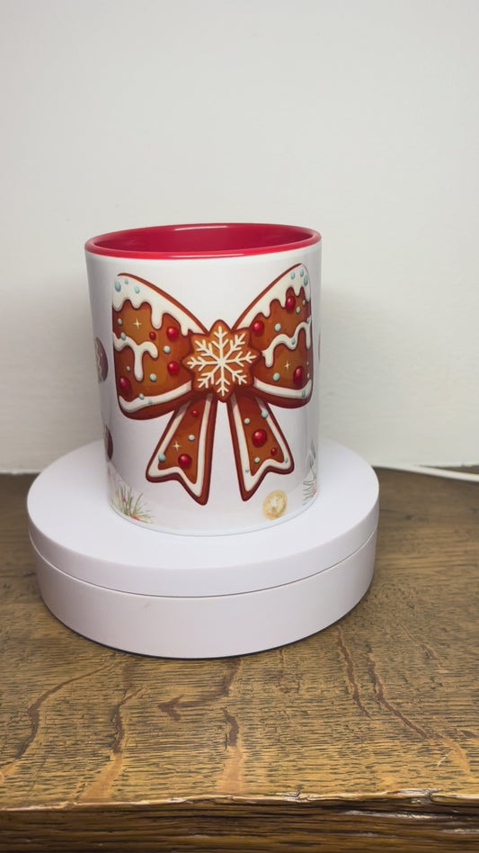 Mug de Noël rouge(F)