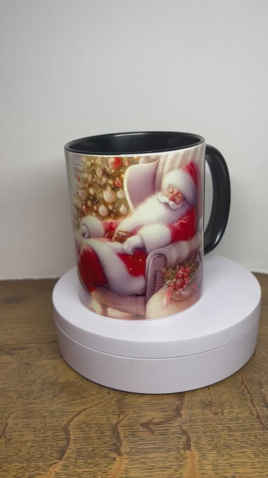 Mug de Noël noir(K)
