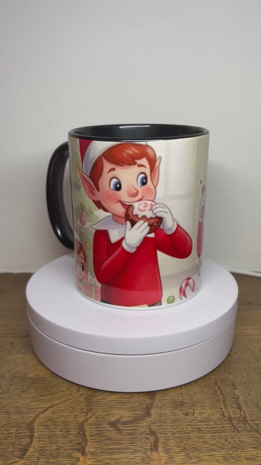 Mug de Noël noir(J)