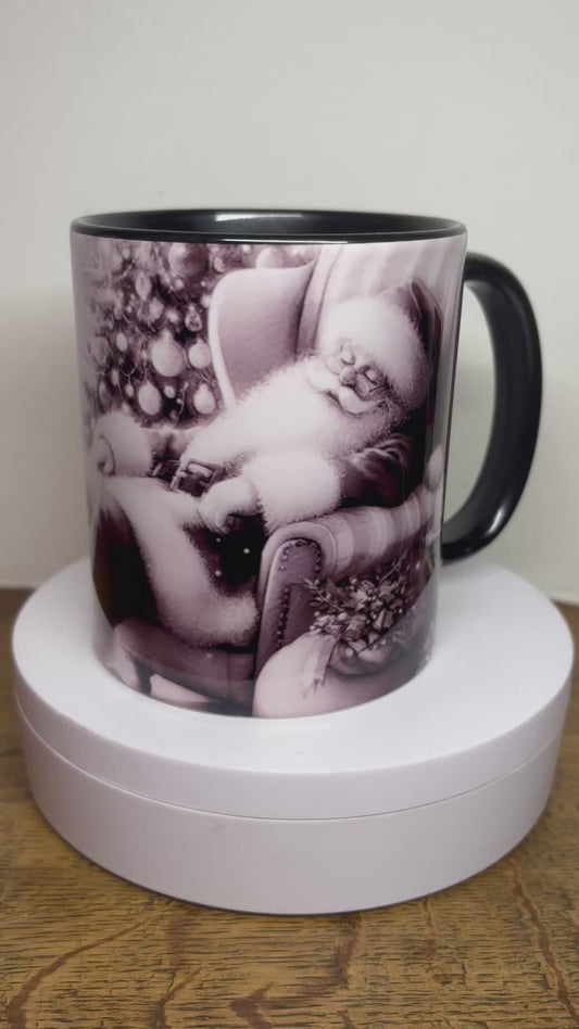 Mug de Noël noir(N)