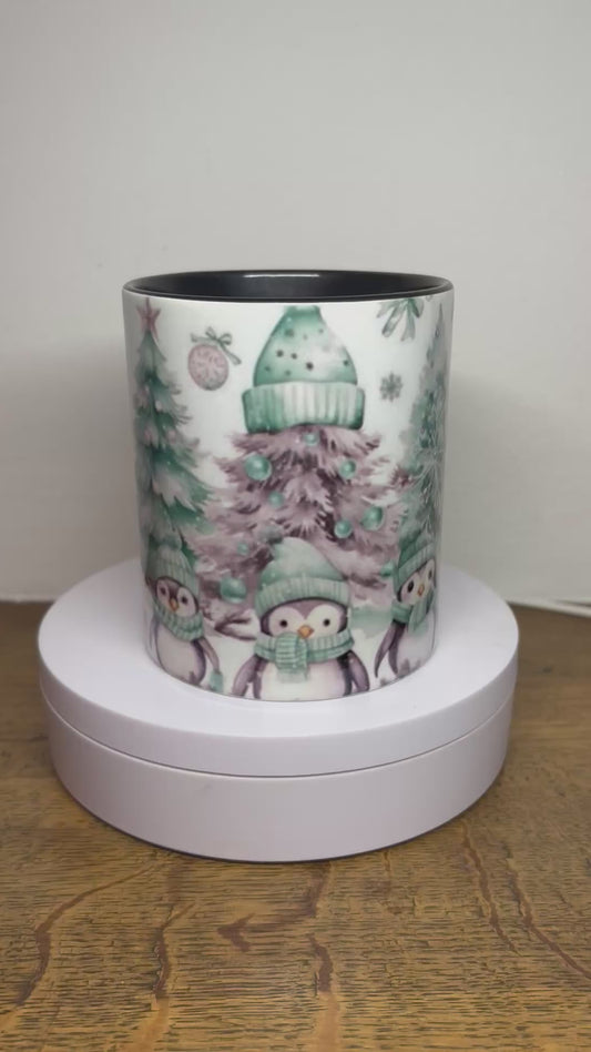 Mug de Noël noir(L)