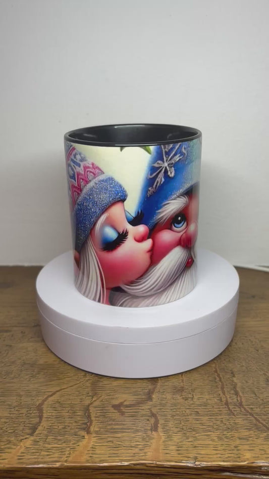 Mug de Noël noir(O)