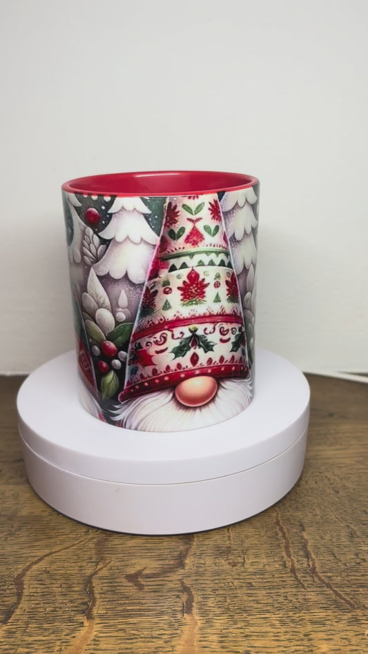 Mug de Noël rouge(G)